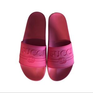{Gucci} Pink Slides
